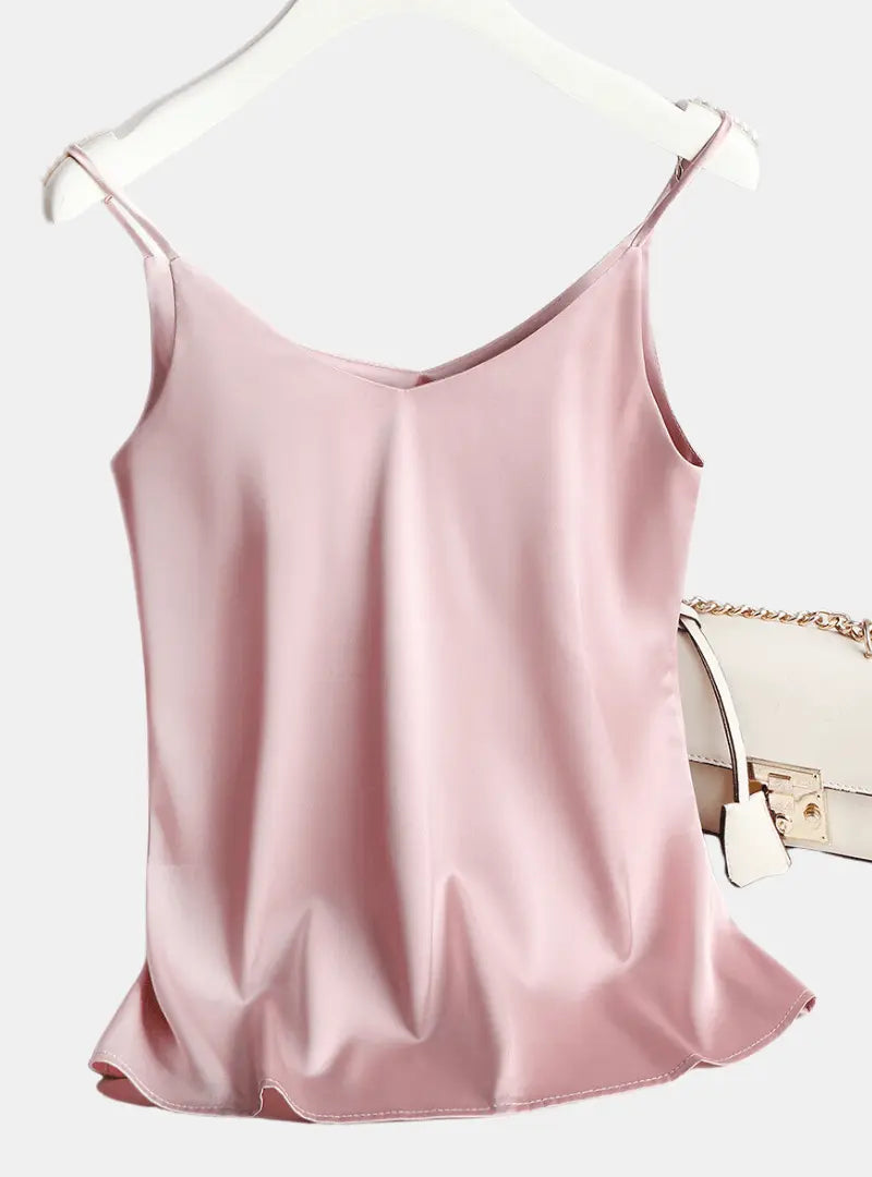 Satin Tank Top