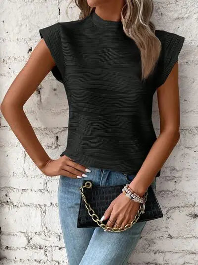 Chic Terri Cap Sleeve Tee HOOVES