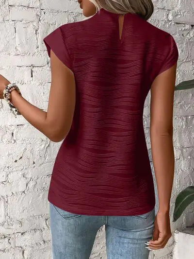 Chic Terri Cap Sleeve Tee HOOVES