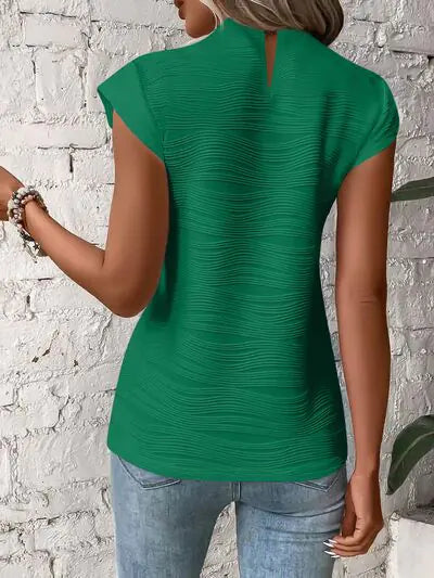 Chic Terri Cap Sleeve Tee HOOVES