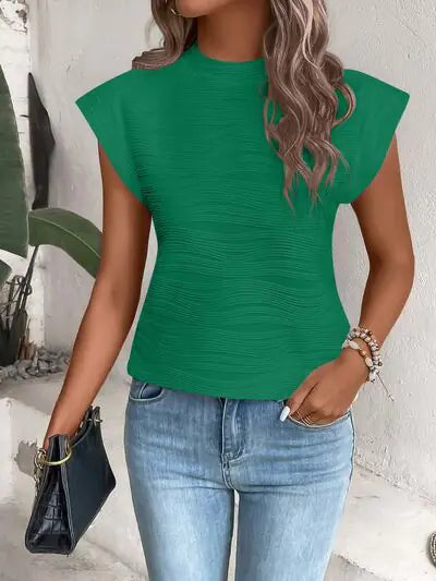 Chic Terri Cap Sleeve Tee HOOVES