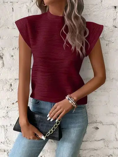 Chic Terri Cap Sleeve Tee HOOVES