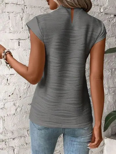 Chic Terri Cap Sleeve Tee HOOVES