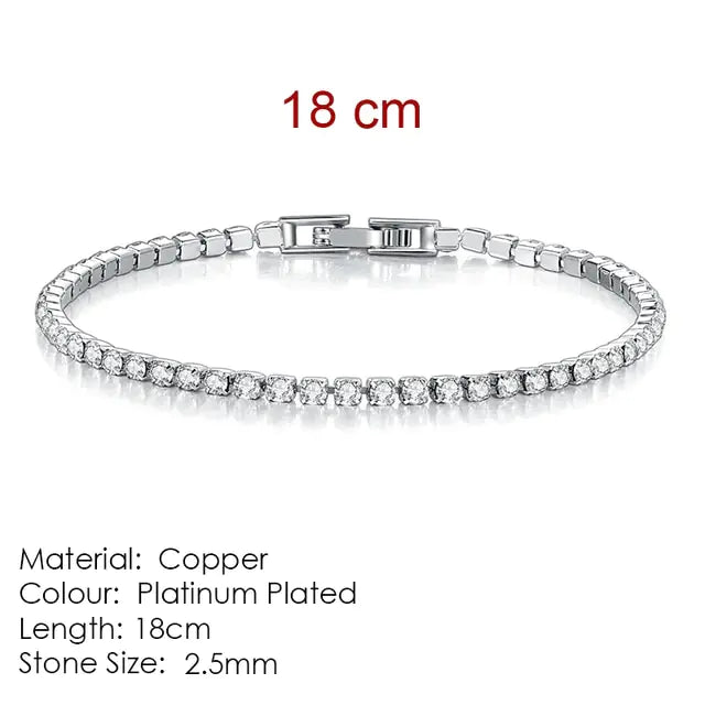 Fashion Multicolor Tennis Bracelet For Women