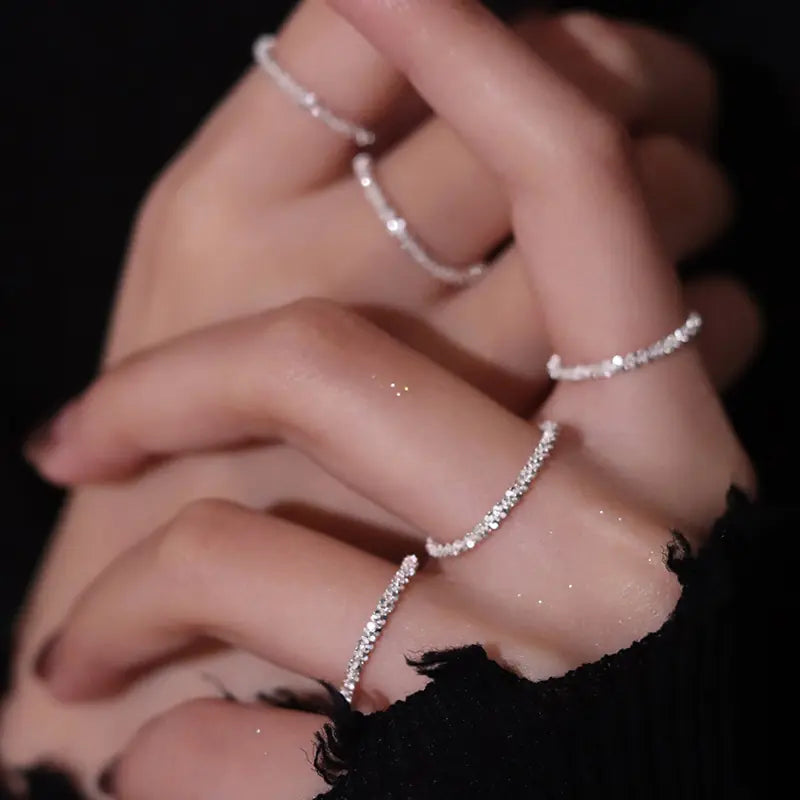 Glam Crystal Choker Necklace HOOVES