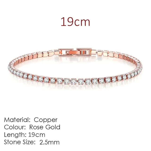 Fashion Multicolor Tennis Bracelet For Women