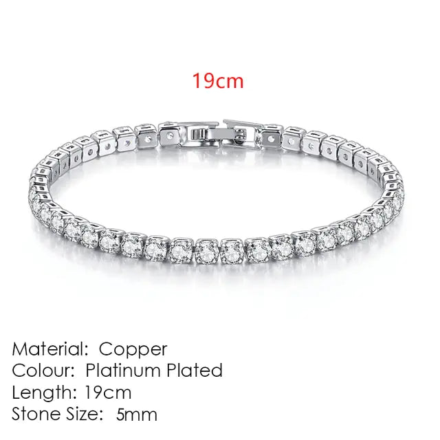 Fashion Multicolor Tennis Bracelet For Women