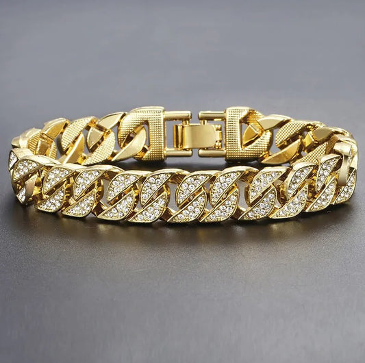 Miami Curb Cuban Chain Bracelet