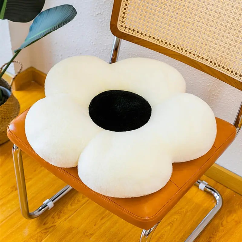 Flower Plush Pillow Cushion