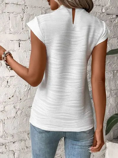 Chic Terri Cap Sleeve Tee HOOVES